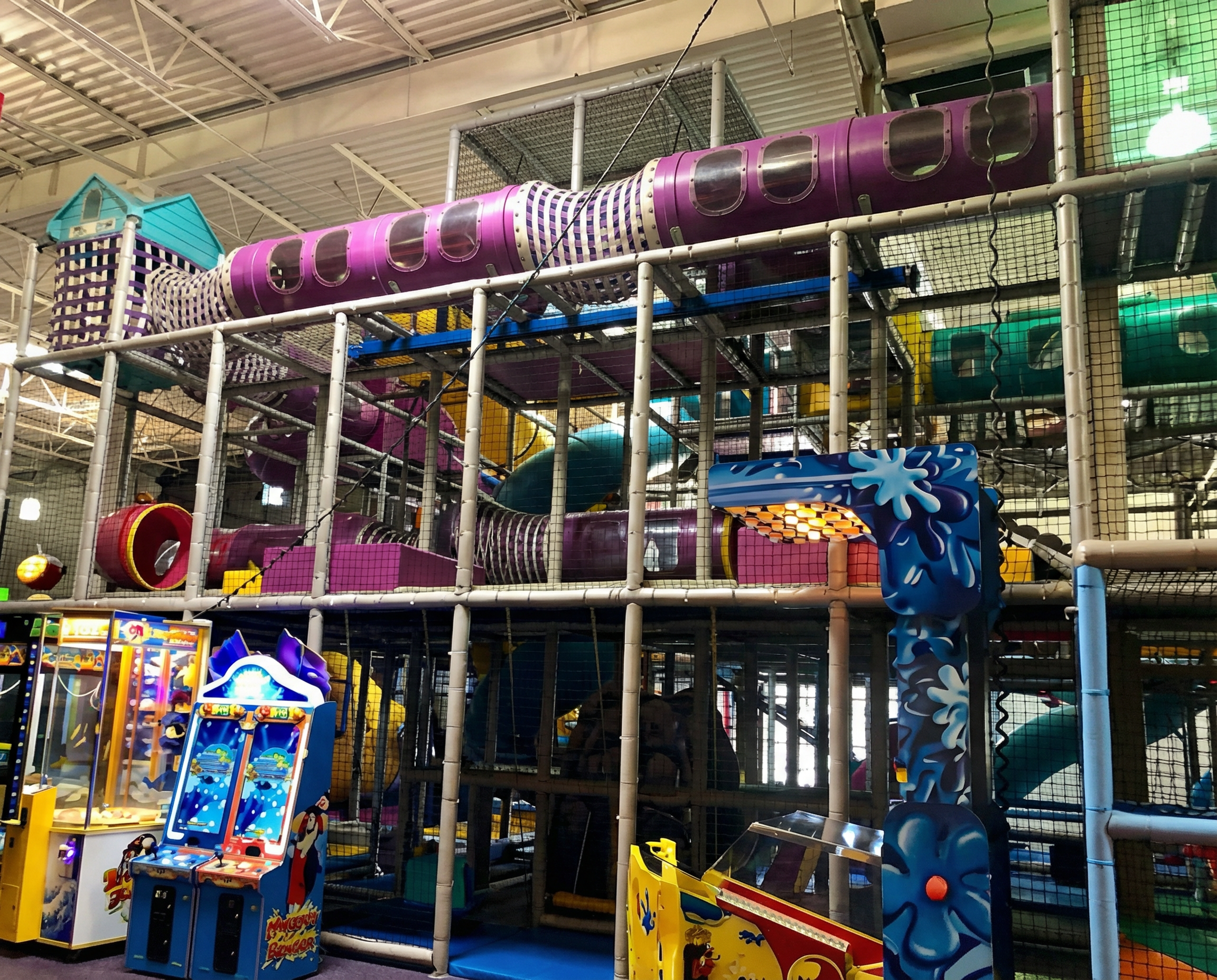 Multi-Level Play Maze - Indoor Playground